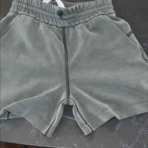 lululemon athletica Black Drawstring Waist Sweat Shorts